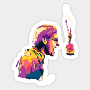 Chester colorful art Sticker